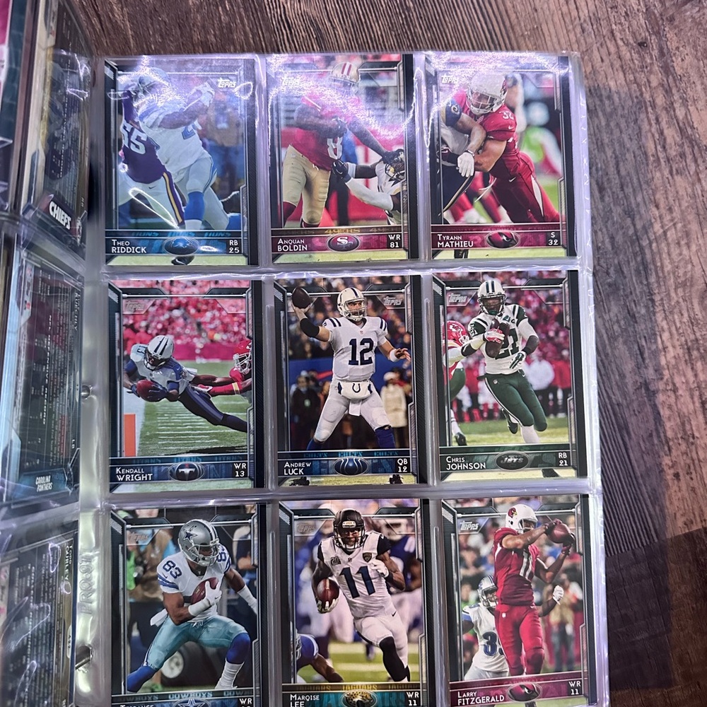 Football trading cards